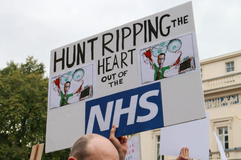 Junior doctors protest, 17th October 2015