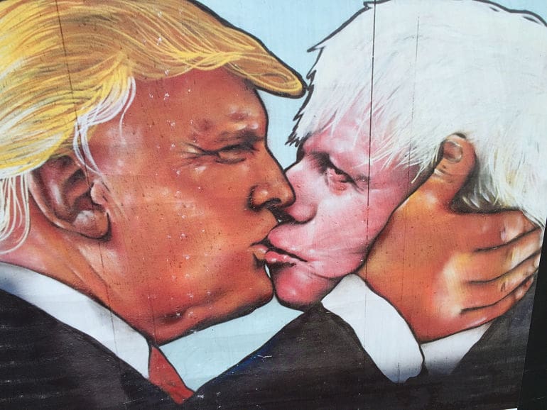 Donald Trump and Boris Johnson