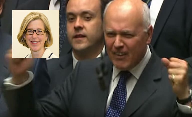 Iain Duncan Smith Sarah Newton DWP