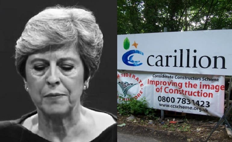 Theresa May Carillion