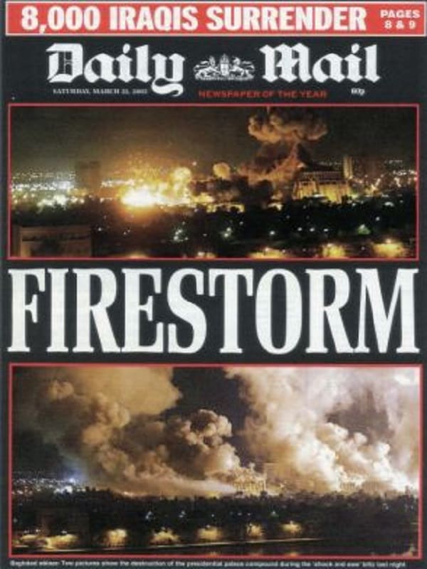 Daily Mail Iraq War