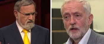 Rabbi Jonathan Sacks and Jeremy Corbyn