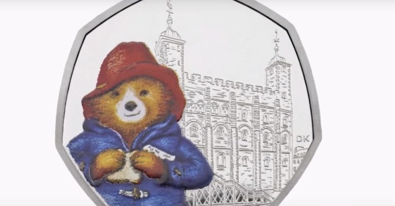 Paddington Bear 50p