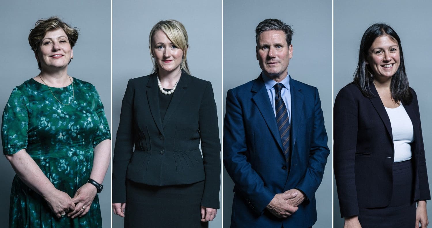 Labour leadership candidates 2020