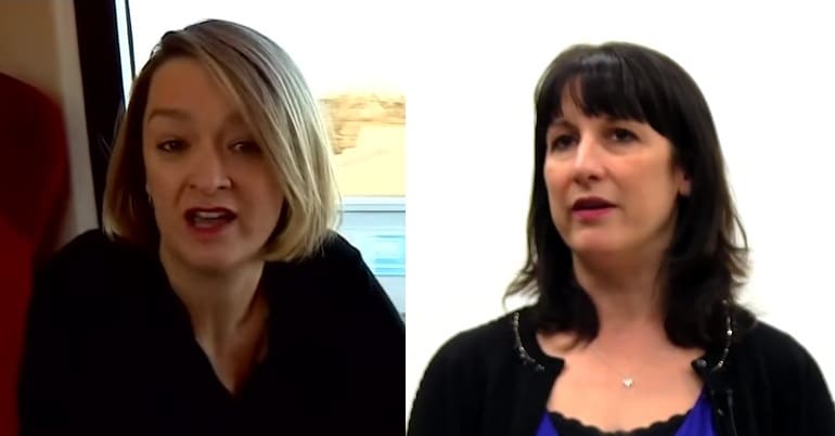 Laura Kuenssberg and Rachel Reeves