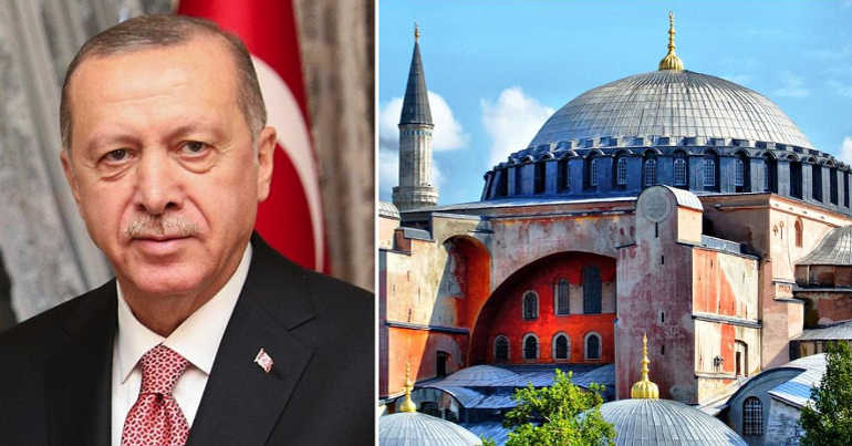 erdogan/hagia sophia