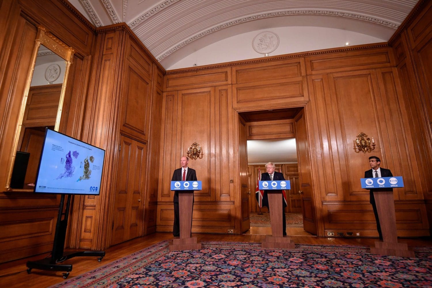 A Downing Street coronavirus press conference without sign language interpreters