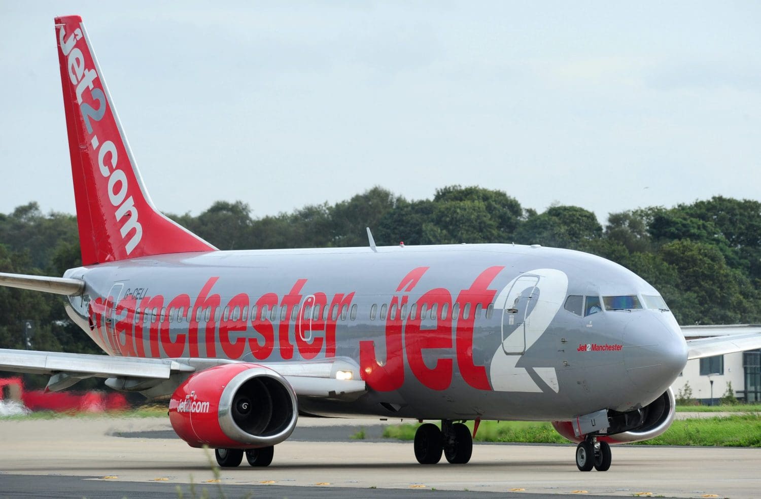 A Manchester Jet2 plane