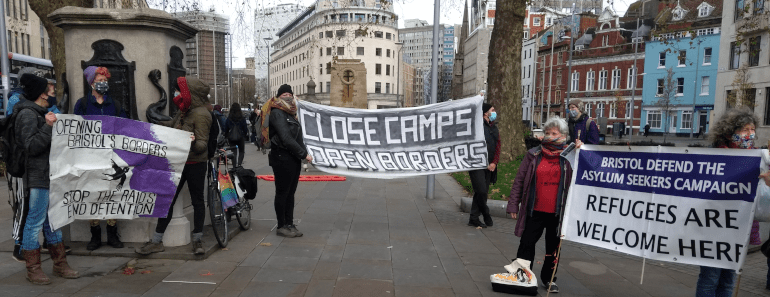 Opening Bristol's Borders demonstration