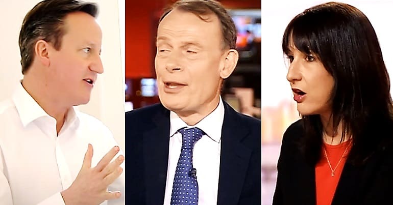 David Cameron Andrew Marr and Rachel Reeves