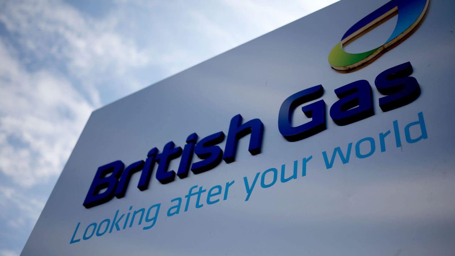 British Gas sign