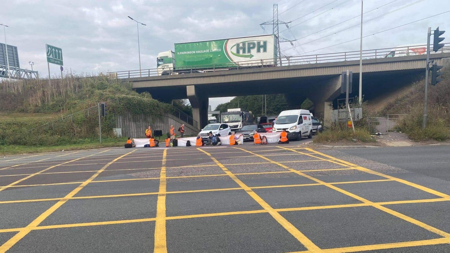 M25 protest