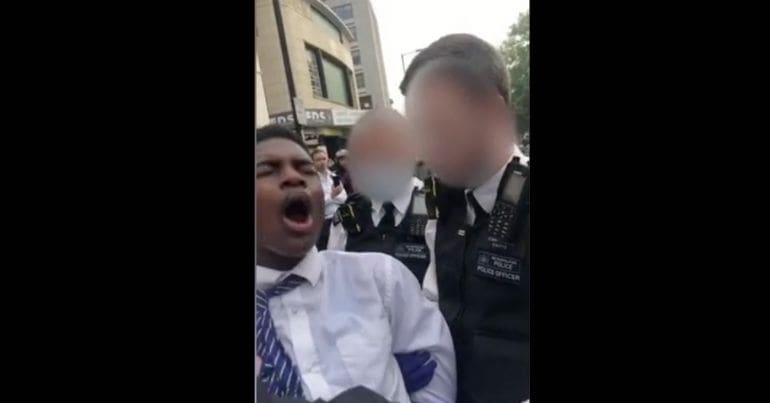 Police officers allegedly brutalise 13-year-old schoolboy during stop and search