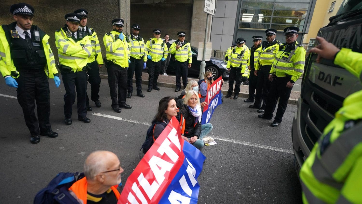 Insulate Britain protest