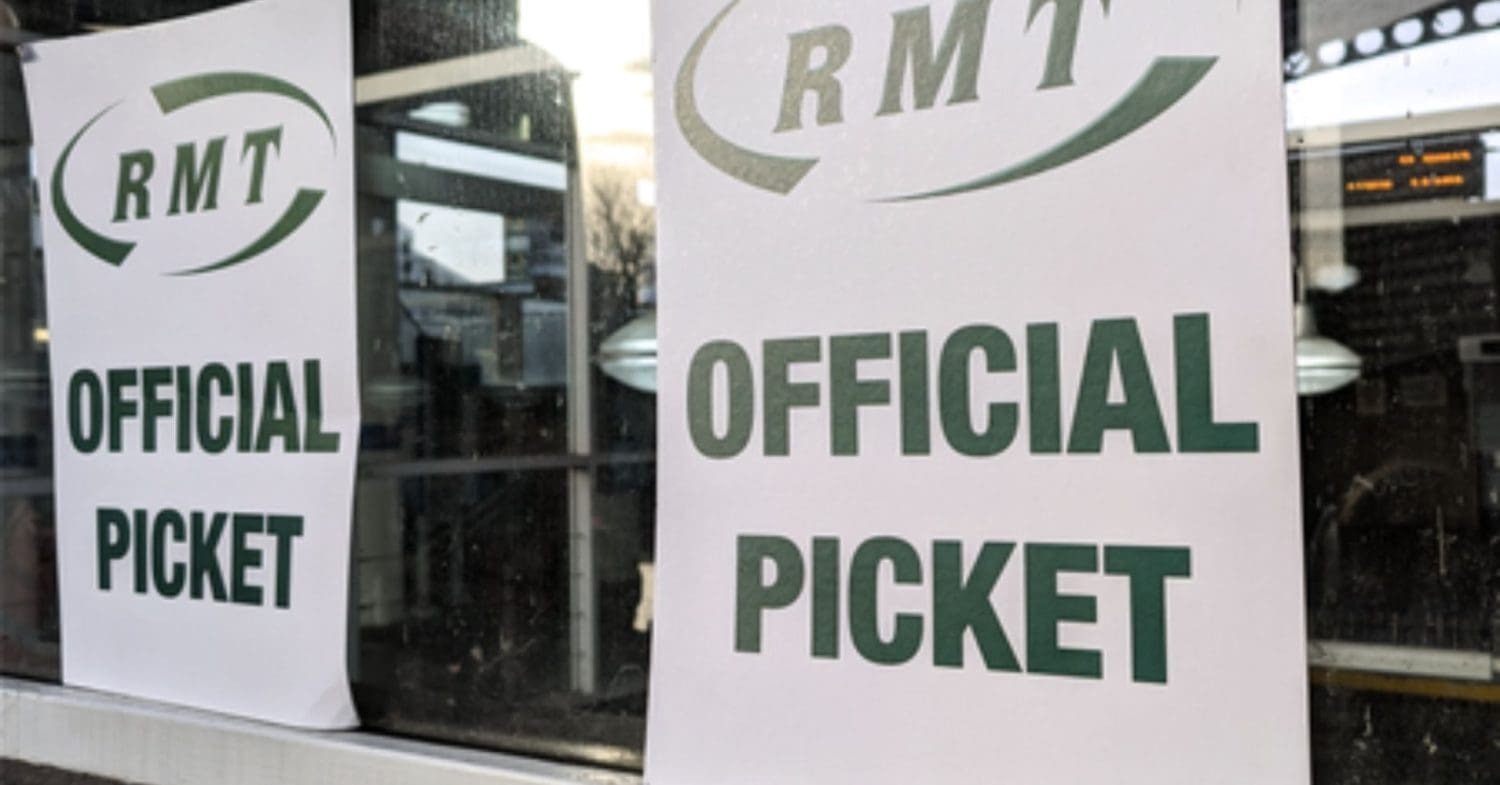 Mick Lynch has hit back at interviewers again as he joined RMT workers on strike