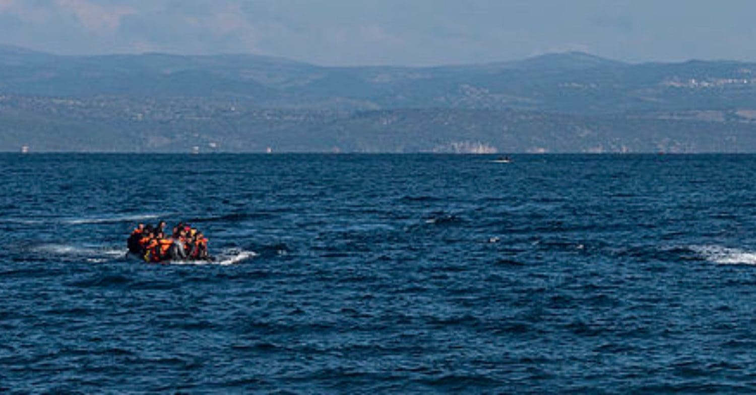 refugees boats on open water, discussion on military treatment of children