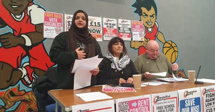 TUSC Nadia Ditta election candidate