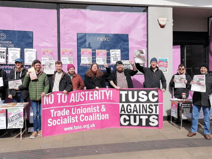 TUSC is organising a leftwing workingclass election convention