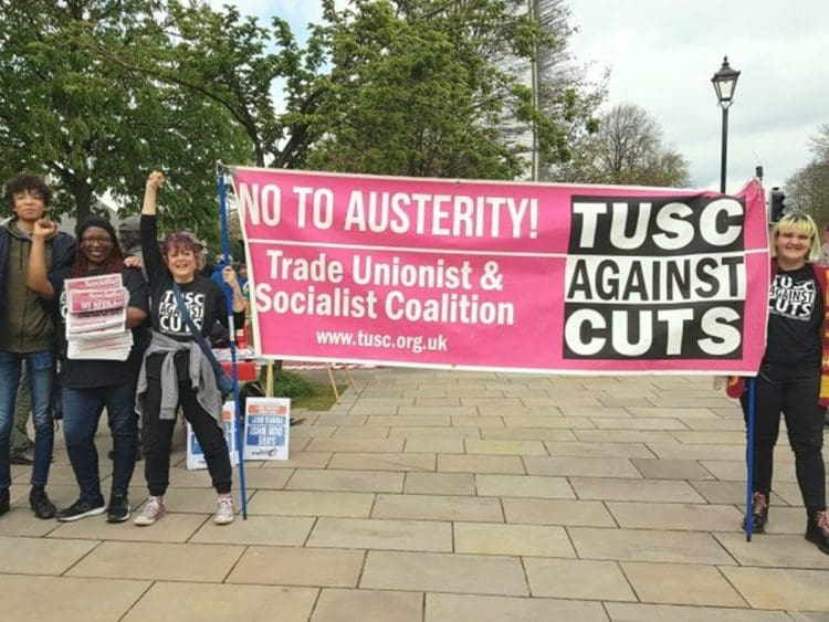 TUSC banner local elections