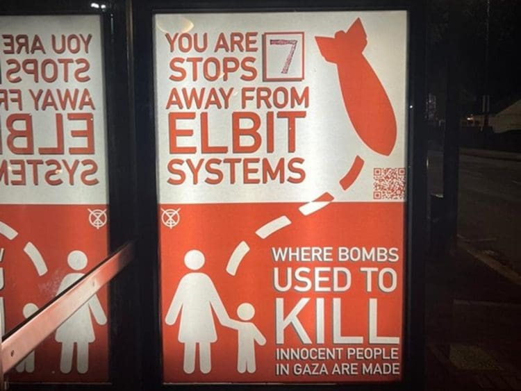 Elbit System subvertising