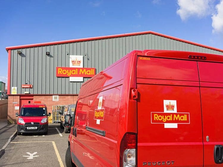 Royal Mail vans CWU