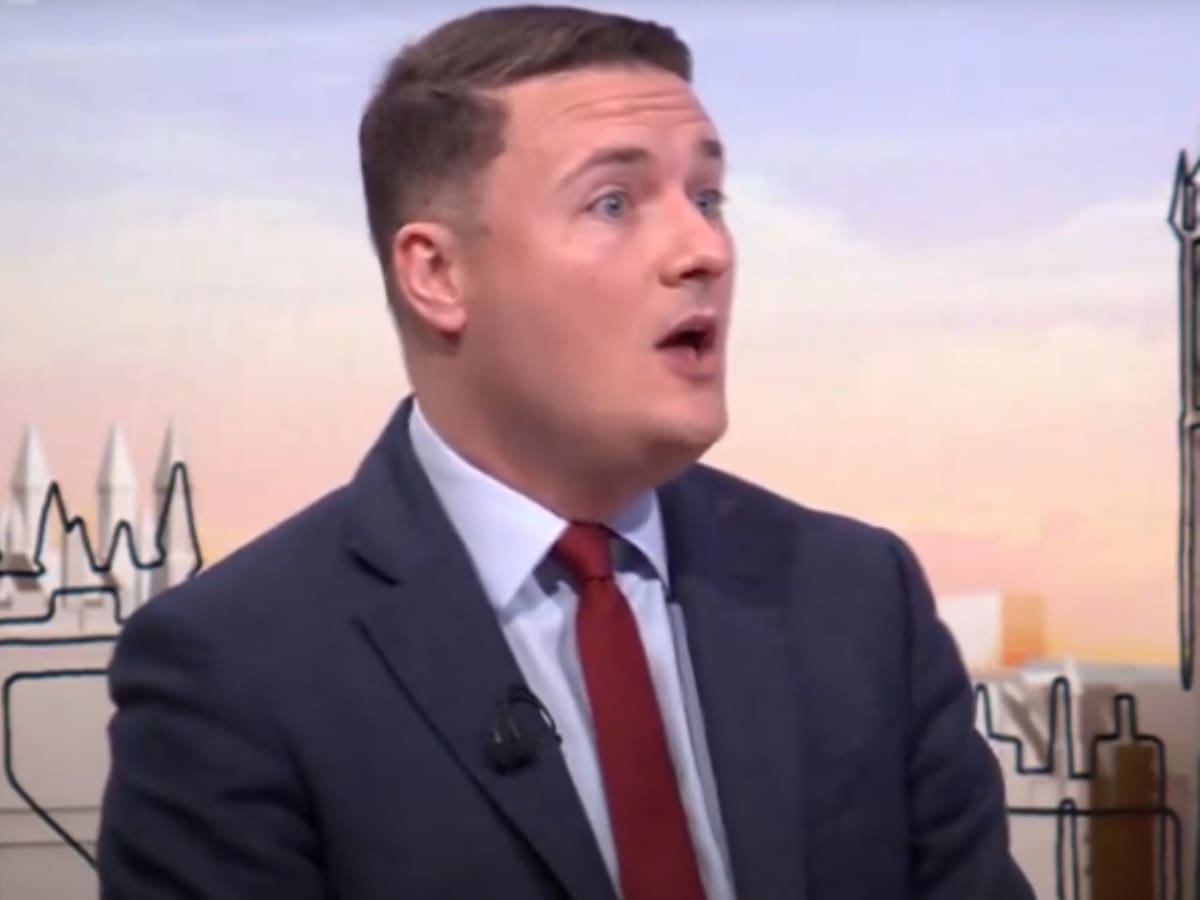 Streeting Labour Still Don T Understand How The NHS Works   Wes Streeting Looking Shocked 