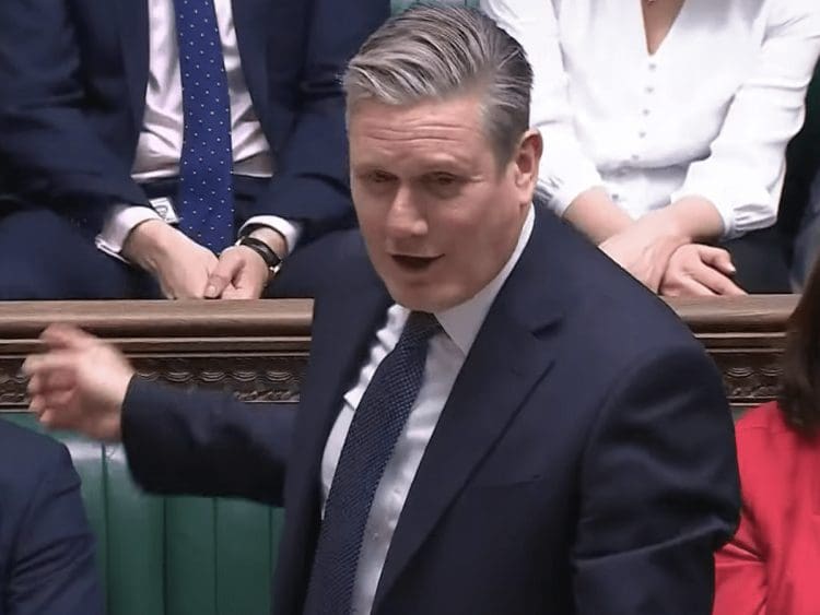 PMQs Keir starmer