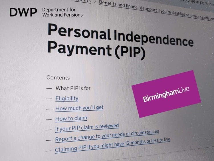 DWP benefit fraud PIP