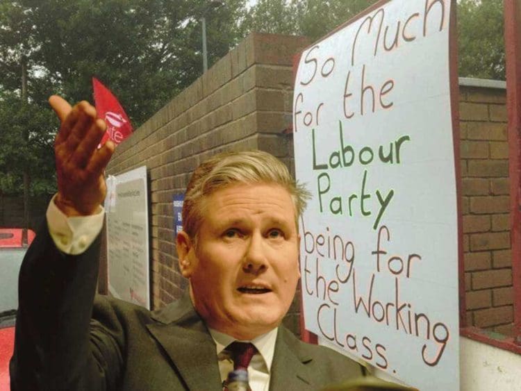 Labour Starmer Trade Union TUSC