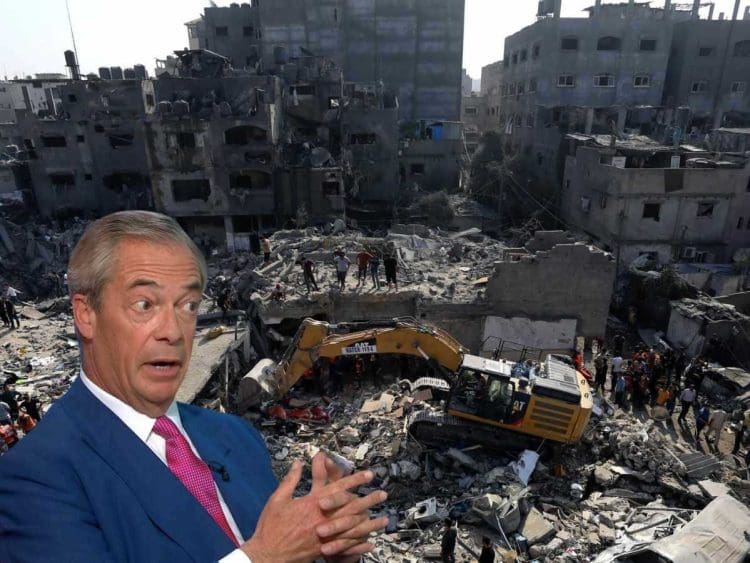 PSC Palestine Israel Farage