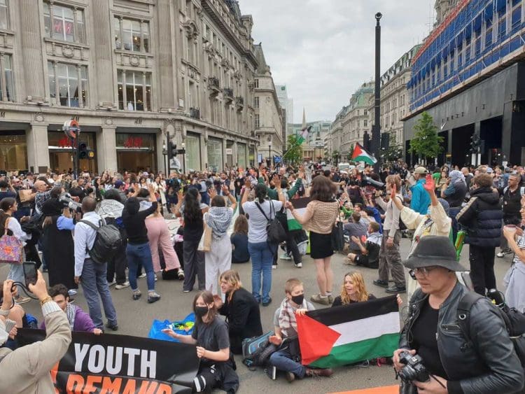 Youth Demand London Oxford Circus