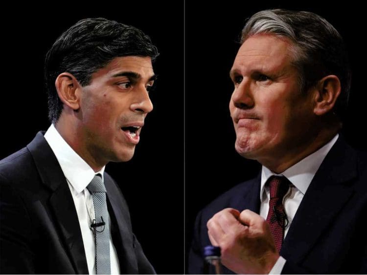 Starmer Sunak peerages