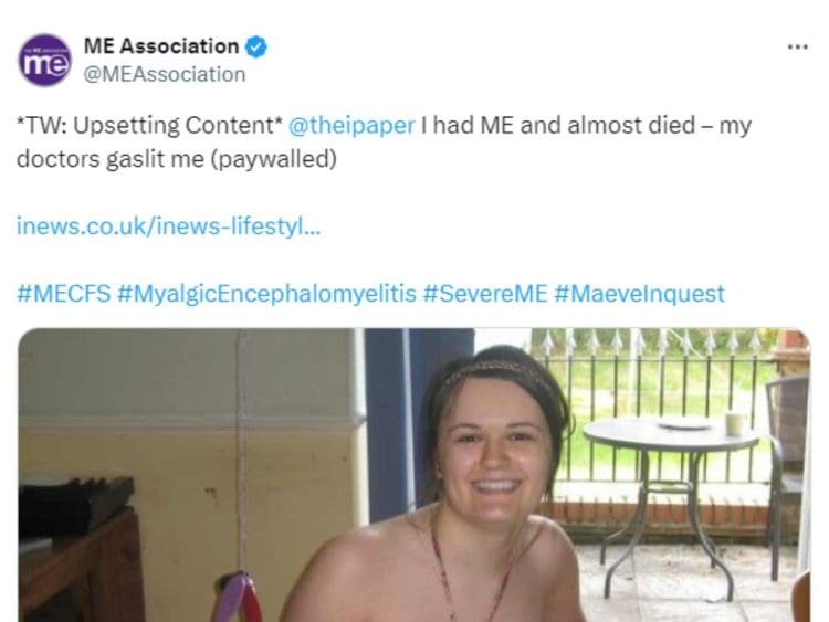 Maeve Inquest ME/CFS