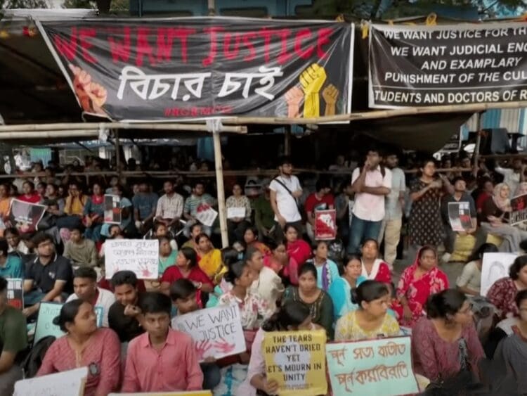 India Kolkata protests