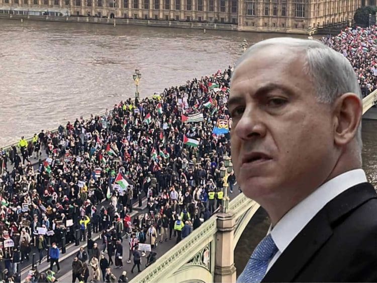 Israel March for Palestine London