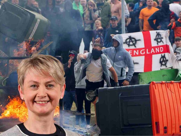 Yvette Copper race riots Labour asylum seekers