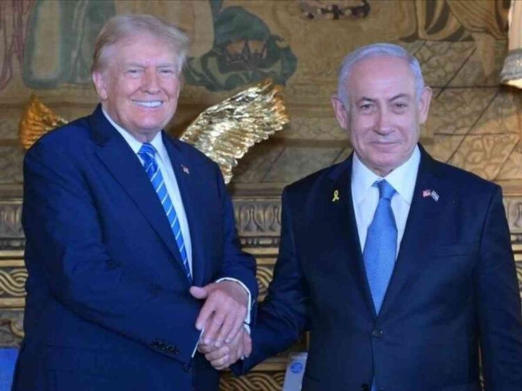 Donald Trump and Netanyahu