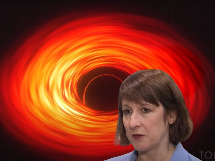 A black hole and Rachel Reeves winter fuel payment austerity