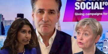 Peter Stefanovic, Suella Braverman, and Yvette Cooper Labour