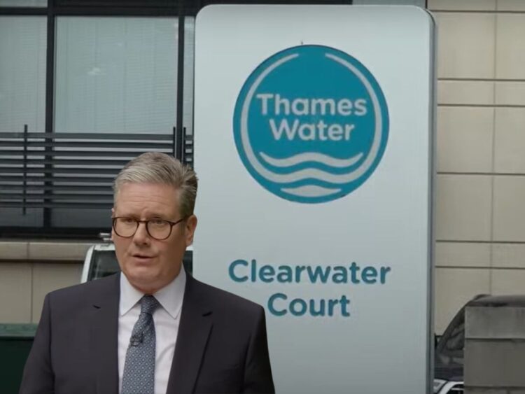 Thames Water - Clearwater Court and Keir Starmer.