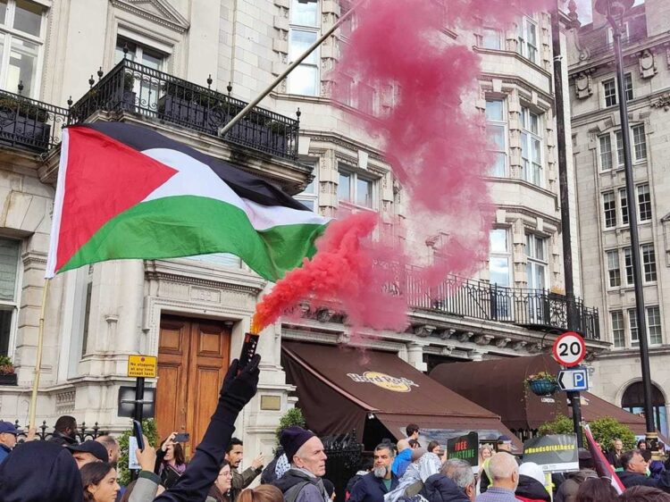 Palestine March Met Police