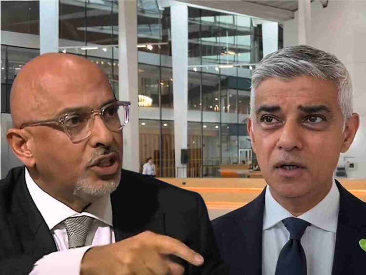 Nadhim Zahawi and Sadiq Khan homelessness