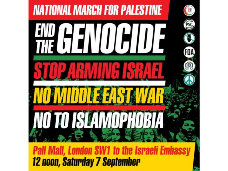 Palestine march Met Police