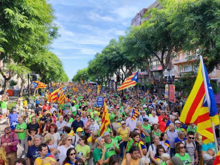 Catalonia rally