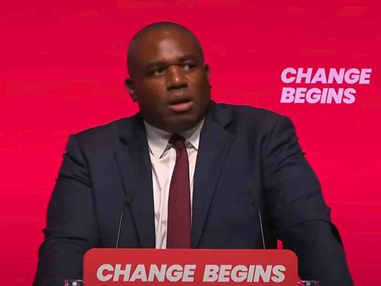 Lammy Israel Labour conference