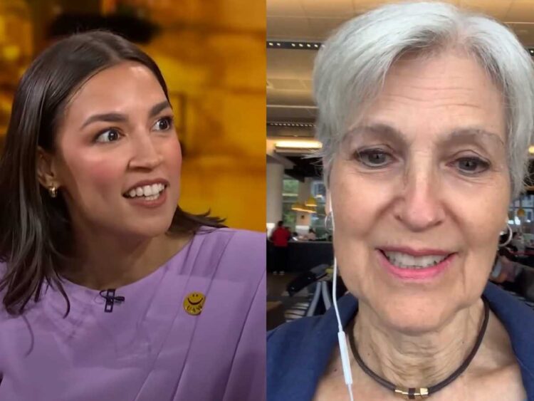 AOC and Jill Stein