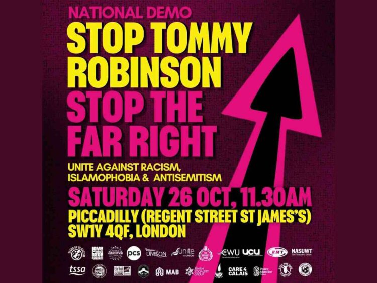 Stop The far Right Tommy Robinson