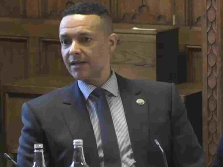 Clive Lewis water bill