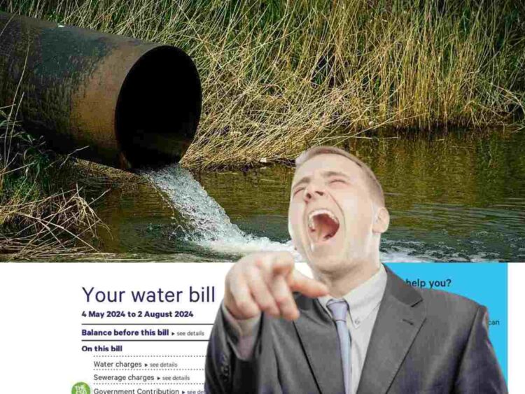 water bills up