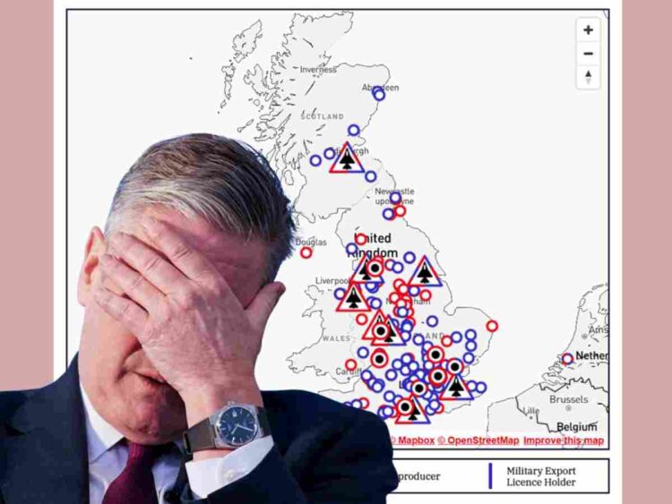 arms dealers ICC Israel Starmer